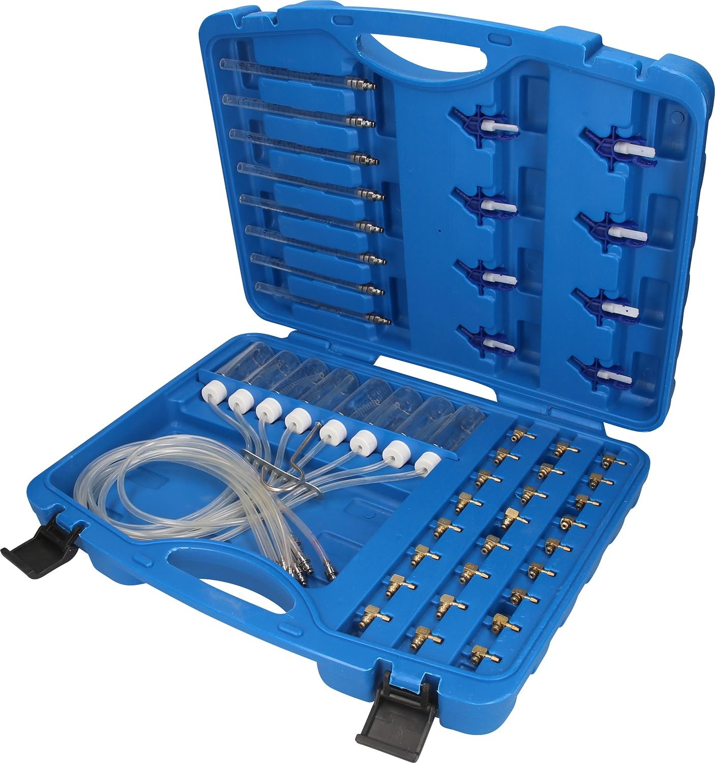 BRILLIANT TOOLS BT581530 Common-Rail-Tester | mit 40 Adaptern [Powered by KS Tools]