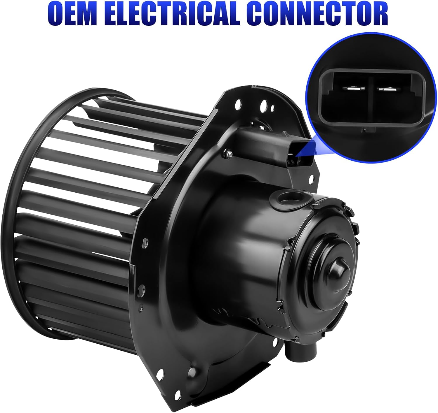 Blower Motor with Fan Fits for Chevy S10 Astro Blazer GMC Sonoma Safari Jimmy Isuzu Hombre Oldsmobile Bravada 1996 1997 1998 1999 2000 2001 2002 2003 2004 AC Heater Blower Motor Replace# 700092
