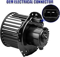 Vista 5 de Motor soplador con ventilador compatible con Chevy S10 Astro Blazer GMC Sonoma Safari Jimmy Isuzu Hombre Oldsmobile Bravada 1996 1997 1998 1999 2000