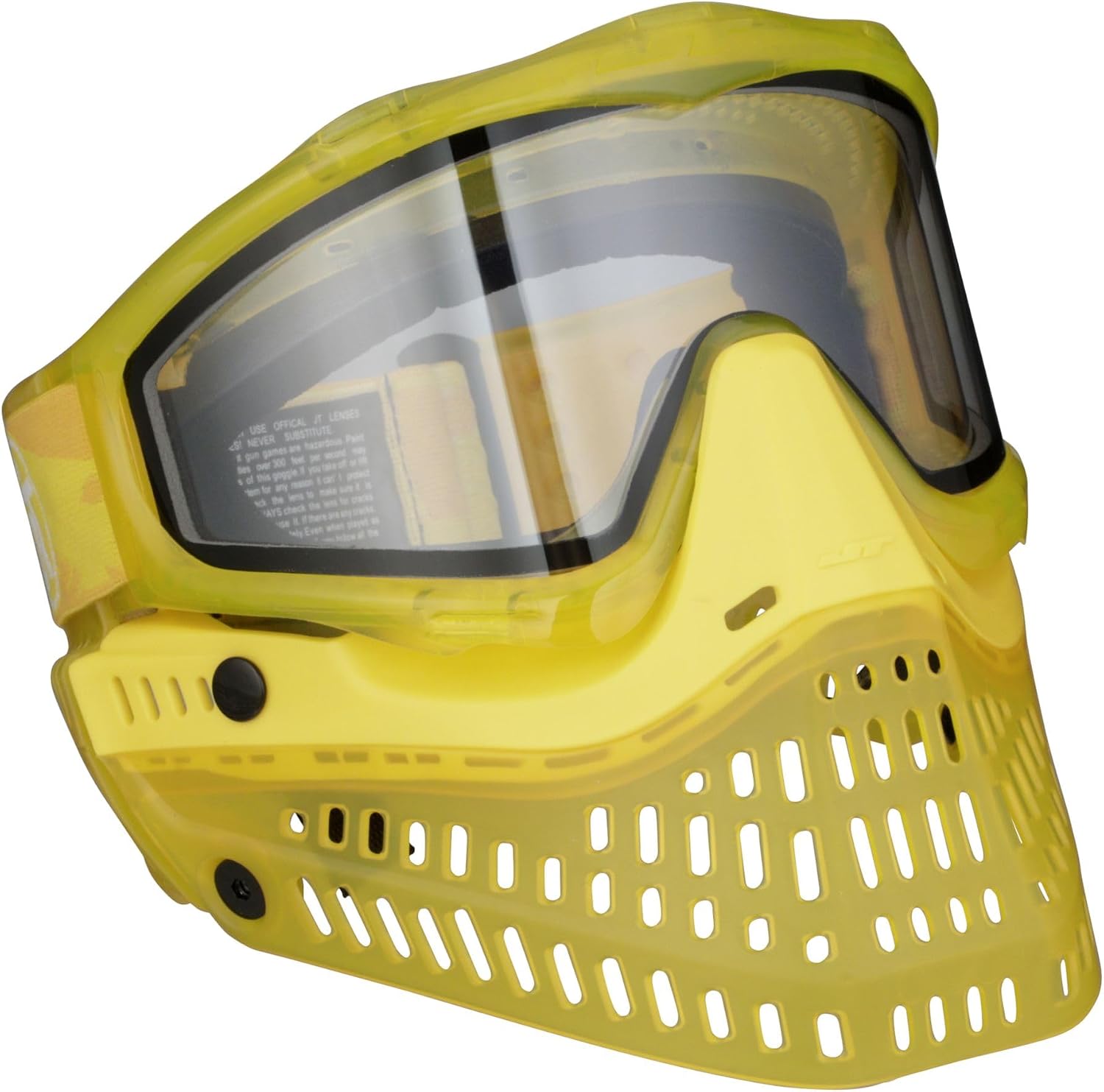 JT Spectra Proflex LE Paintball Goggle — November Birthstone ICE Edition, 260° Thermal Lens, Soft Flex Lower (Ice Topaz)