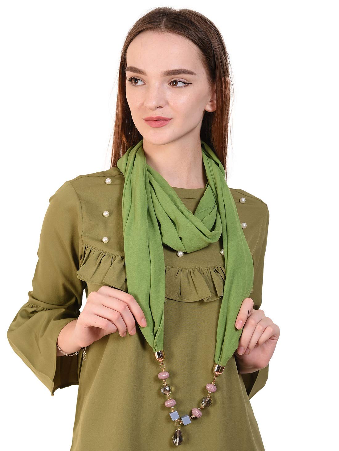 Devin LaChiffon, Long bead necklace, Party-ware Scarf/Stole