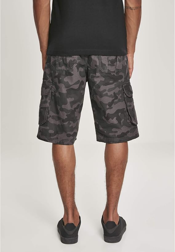 Southpole Men's Multi Pocket Ripstop Cargo Shorts with Belt, Inseam 12