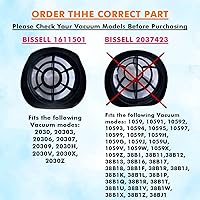 Vista 4 de Pieza de repuesto para Bissell 3-en-1 Lightweight Stick Vac Cleaner Filter Assembly # comparar con la parte 1611501