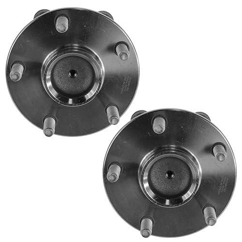 Vista 790 de TRQ Juego de 2 rodamientos de rueda trasera y conjunto de cubo con sensor ABS compatible con Ford Transit Connect 2014-2018