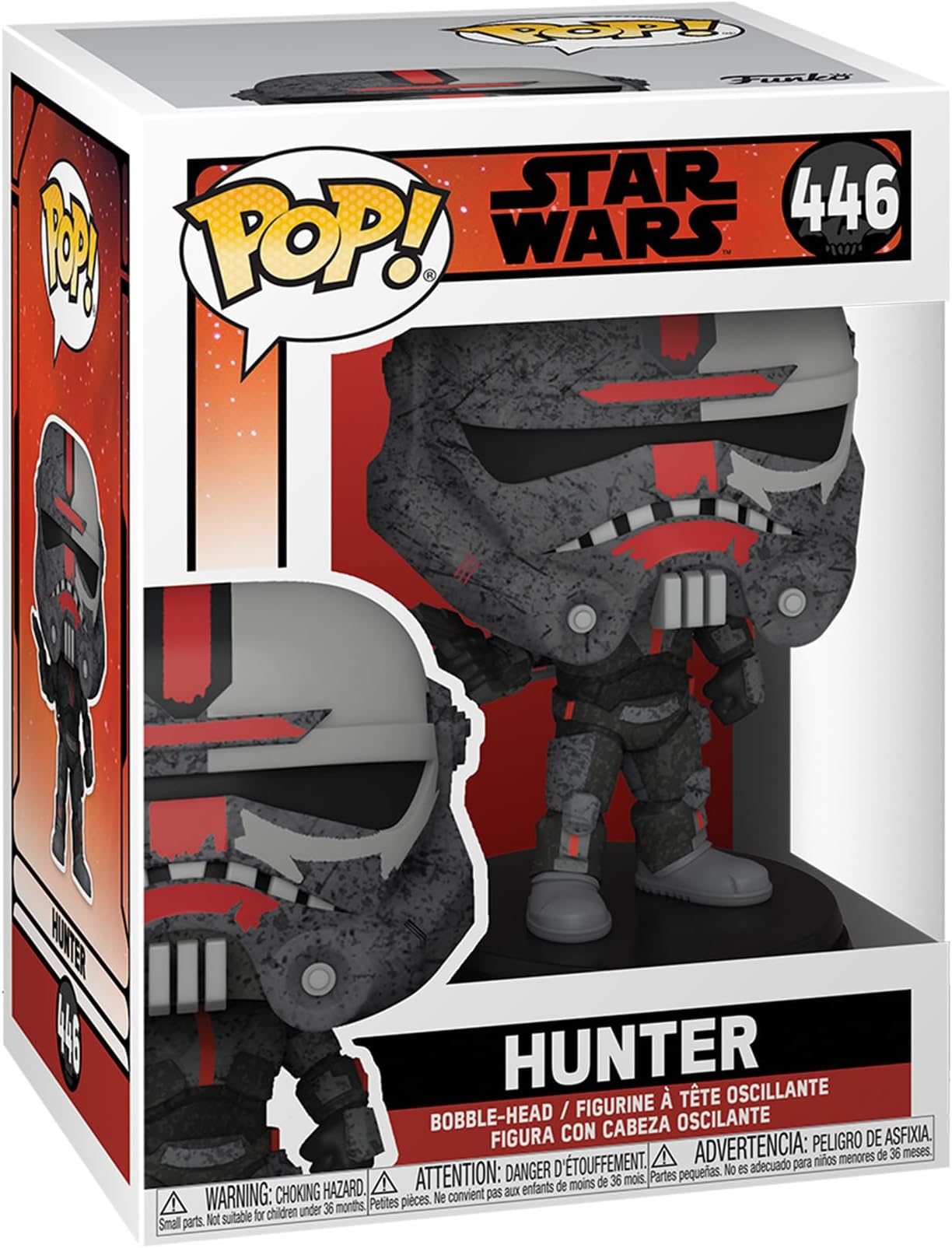 Funko POP! Star Wars: Bad Batch - Hunter - Collectable Vinyl Figure - Gift Idea - Official Merchandise - Toys for Kids & Adults - Movies Fans - Model Figure for Collectors and Display