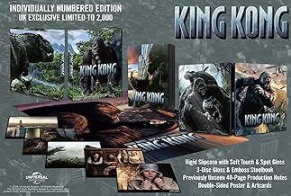 KINGKONG (4K UHD + Blu-ray Steelbook) [Region-Free FULL SLIP Limited Edition Import]