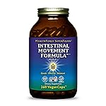 HealthForce SuperFoods Intestinal Movement Formula - Natural Laxative Supports Bowel Regularity - All-Natural Digestion Supplement to Support Constipation - Gluten-Free & Vegan - 360 Caps
