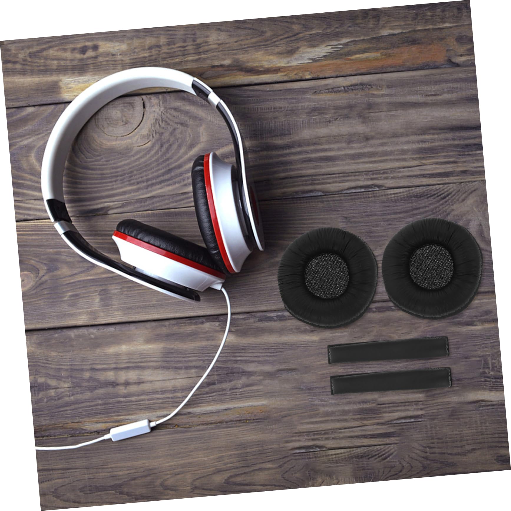 Mikikit 5sets Cuscinetti Per Cuffie Spugna Sostituzione Facile e Leggera Compatibili Con Vari Modelli Per Migliorare Comfort e La Durata Delle Cuffie