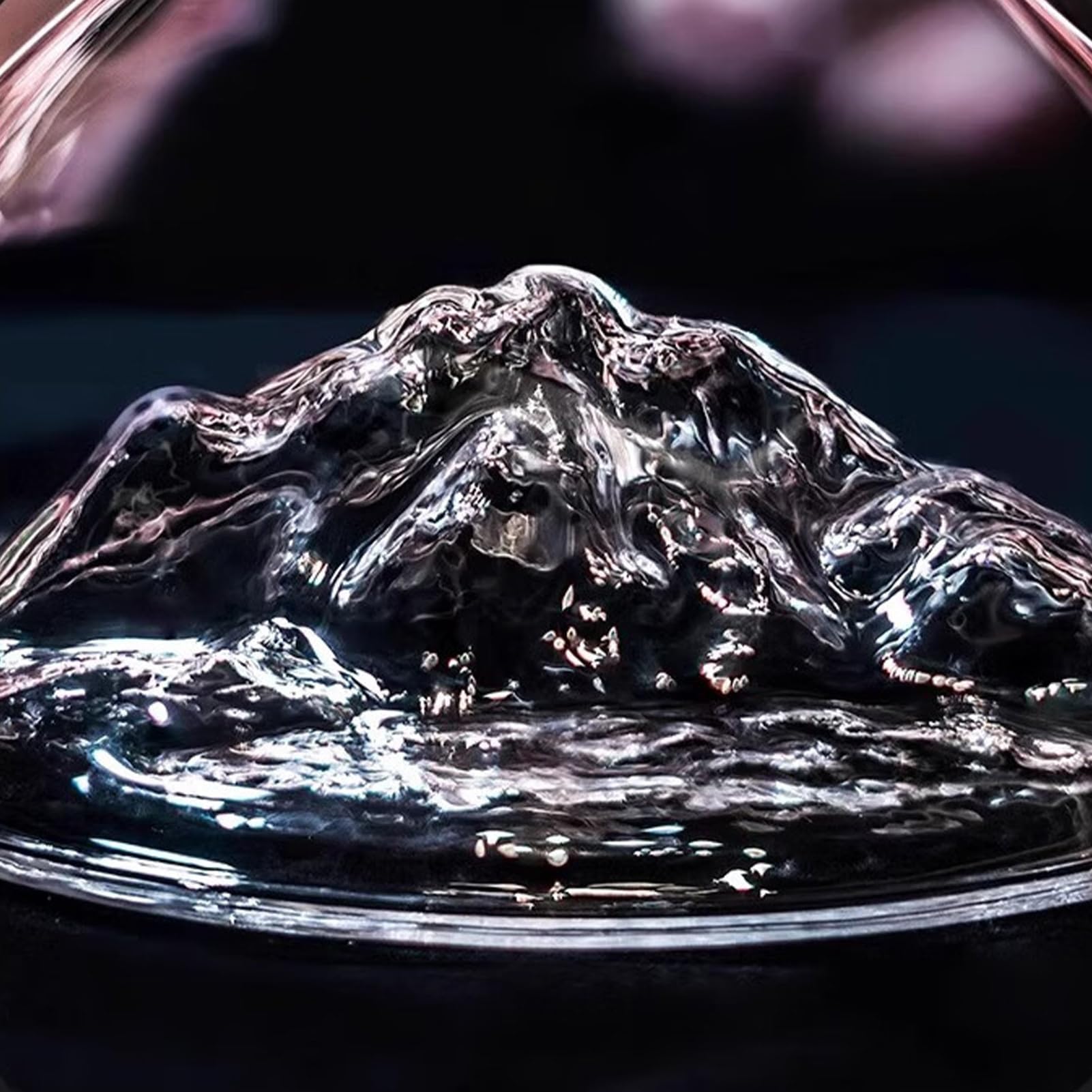 Jarra de vino con tapa - 1800 ml Vajilla de servir | Jarra Decante de Alcohol Transparente - para el Hogar Restaurante Cena Degustación Evento Boda Bartenders Bares Hoteles Clubes Comedor