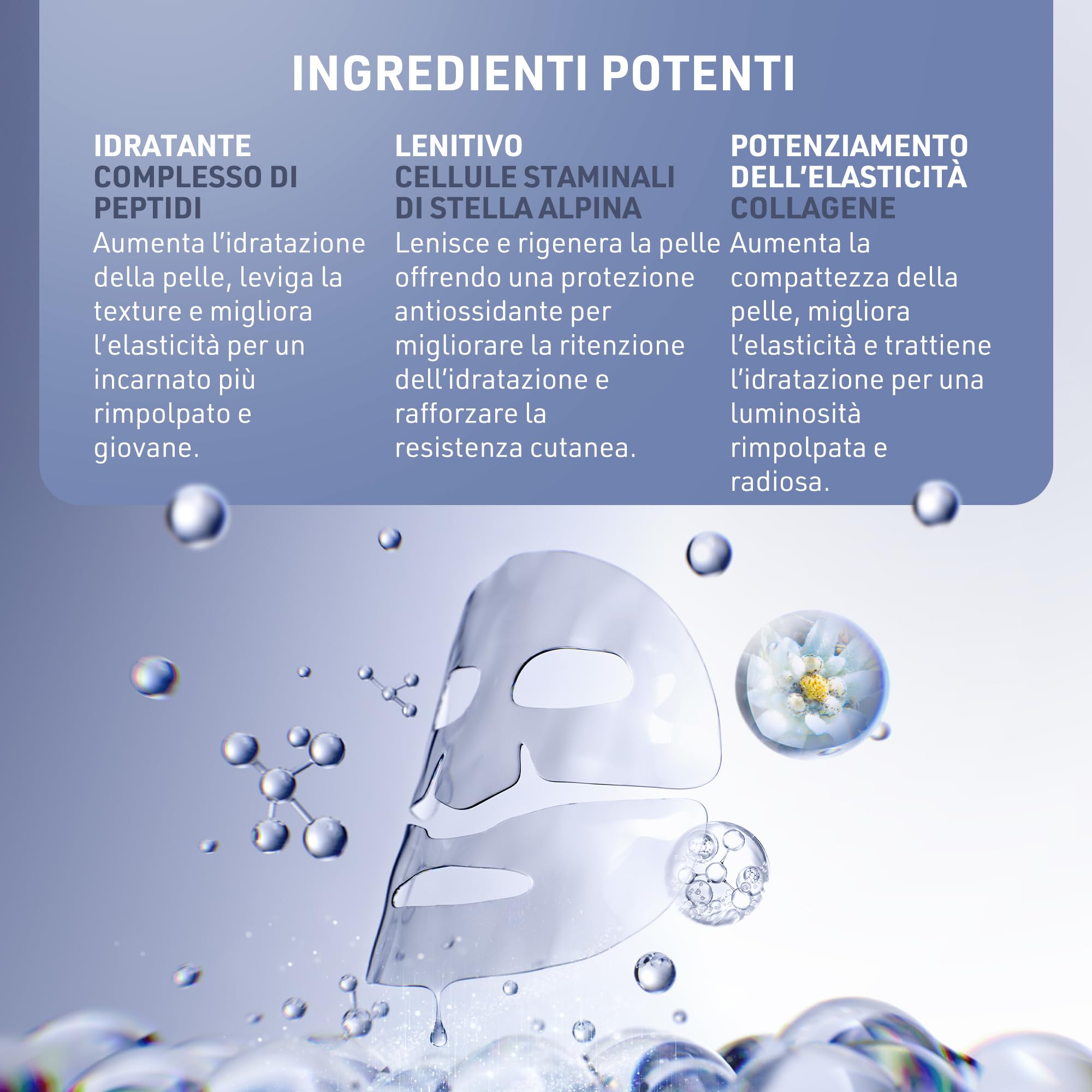 FAQ 202 Advanced 8 color Light Facemask Glass Skin Collagen Face Mask Bundle – Hydrating Skincare – Calming & Balancing Face Masks Skincare