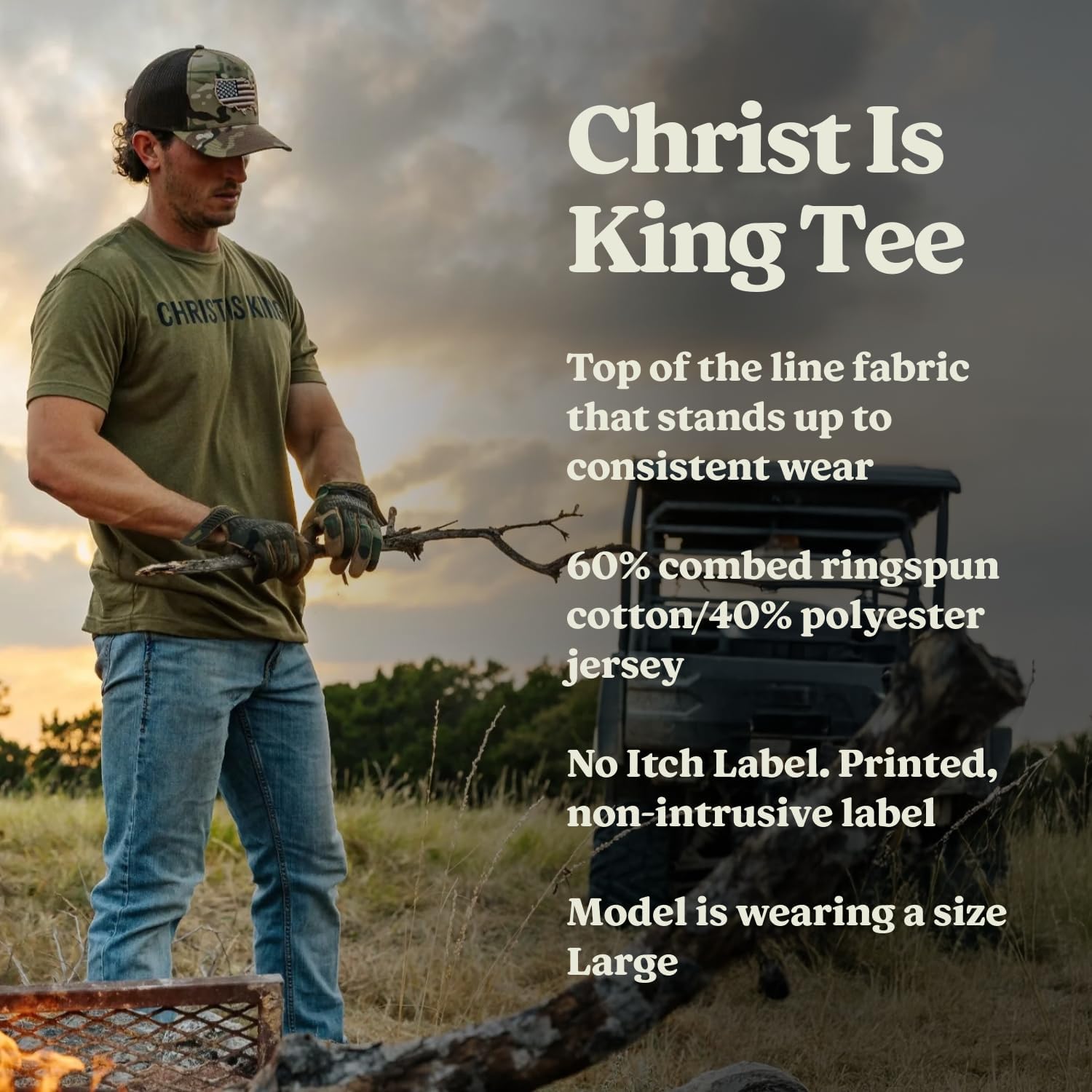 Yee Yee Apparel Christian Faith Graphic Tee Shirt – Men’s Christian Graphic Tees and Short Sleeve Shirts