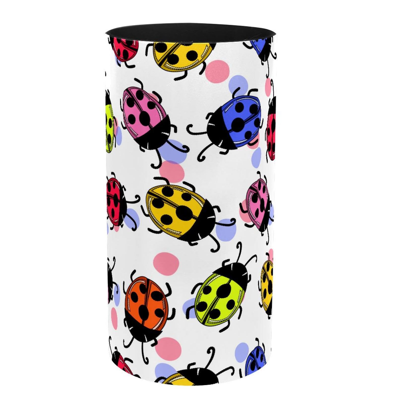 Organisateur pour la maison motif coccinelle stylos et maquillage