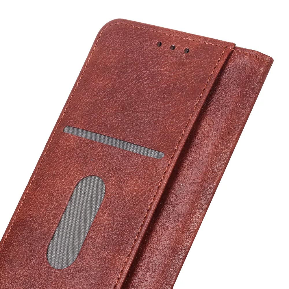 NILLKIN - Custodia Oneplus Nord N100 Portacarte Vera Pelle Qin Nero