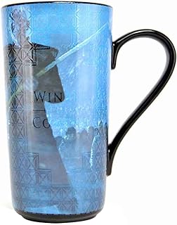 Game of Thrones Mug en céramique, noir, bleu, taille unique