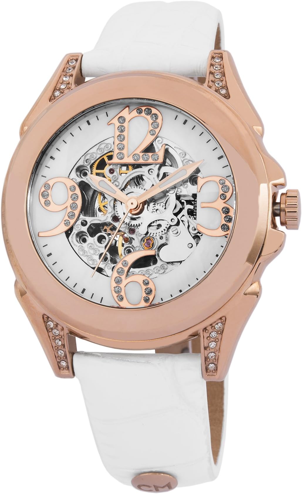 Carlo Monti CM801-386 Modica, Ladies watch, Analogue display, Automatic with Citizen Movement - Water resistant, Stylish leather strap, Elegant women's watch