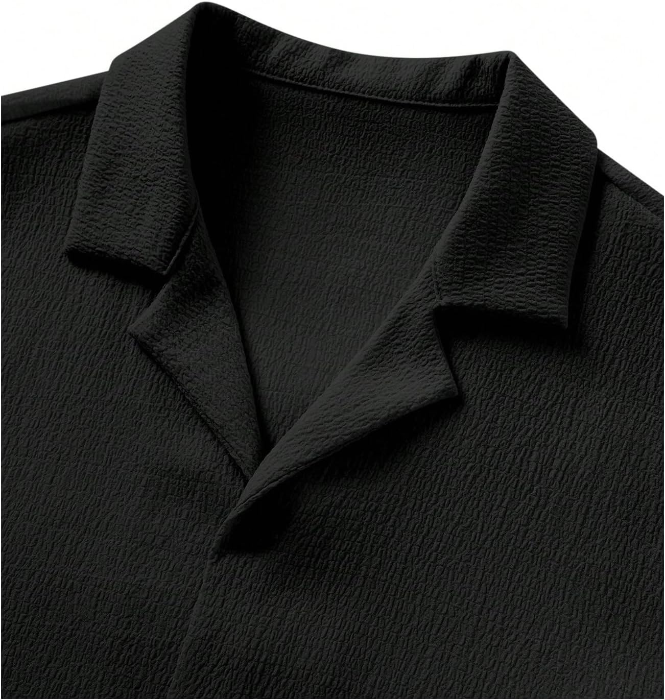 GORGLITTER Men's Linen Set Vacation Button Down Shirt and Shorts Sets Outfits - Image 3