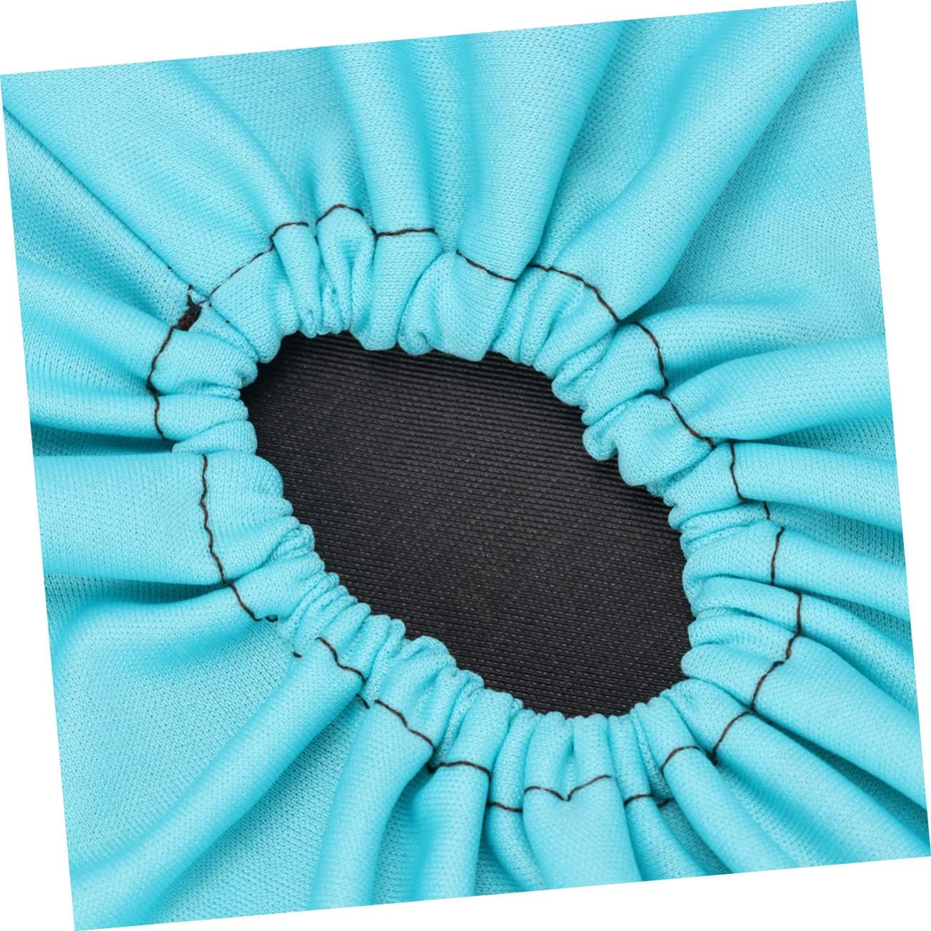 5 Pairs Anti-slip Blue Shoe Covers Thicken Skid Preventer Overshoes for Adults