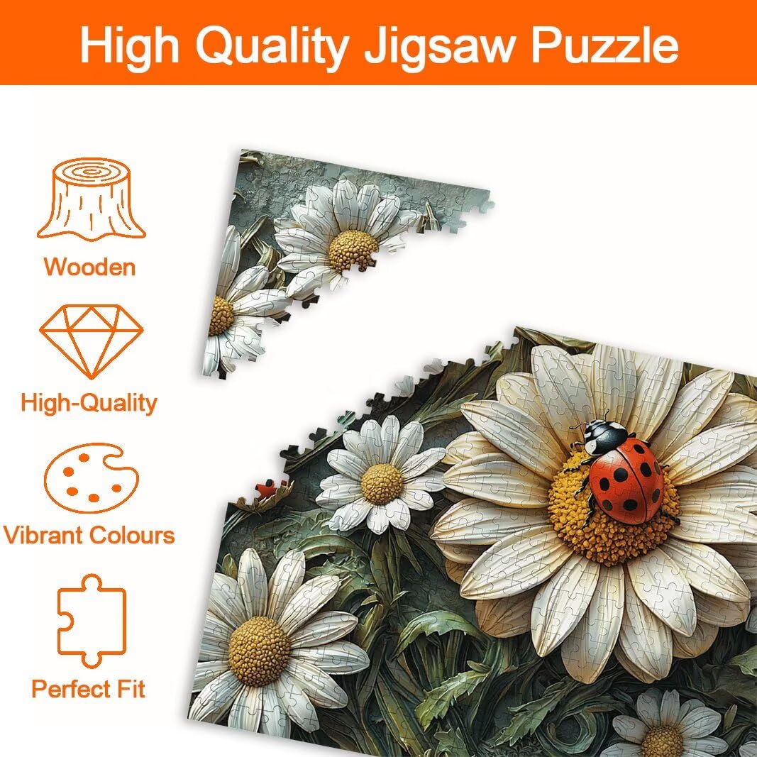 Puzzle Margherita, Puzzle 2000 Pezzi Adulti per Decor, Regalo Donna -8802