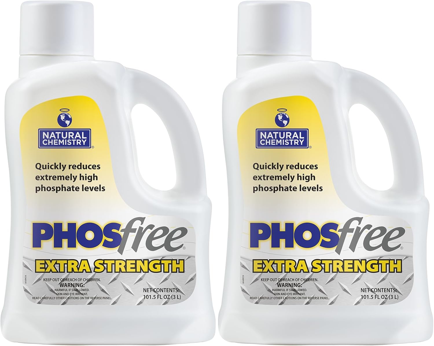 Natural Chemistry® Phosfree® Extra Strength, 3-Liter, High Level Phosphate Removal, Maintains Low Phosphate Levels in Large Water Volumes