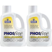 Natural Chemistry Phosfree Extra Strength, 3-Liter, Pack of 2, High Level Phosphate Removal, Maintains Low Phosphate Levels in Large Water Volumes
