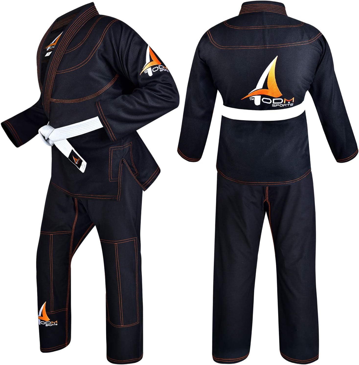 OdontoMed2011® BJJ GI for Men BJJ Jiujitsu Brazilian Jiu Jitsu w/Preshrunk Fabric & Free Belt