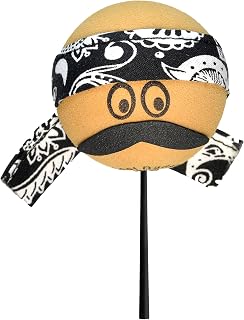 Cool Dude Black Bandana Car, Truck, SUV Antenna Topper Auto Accessory