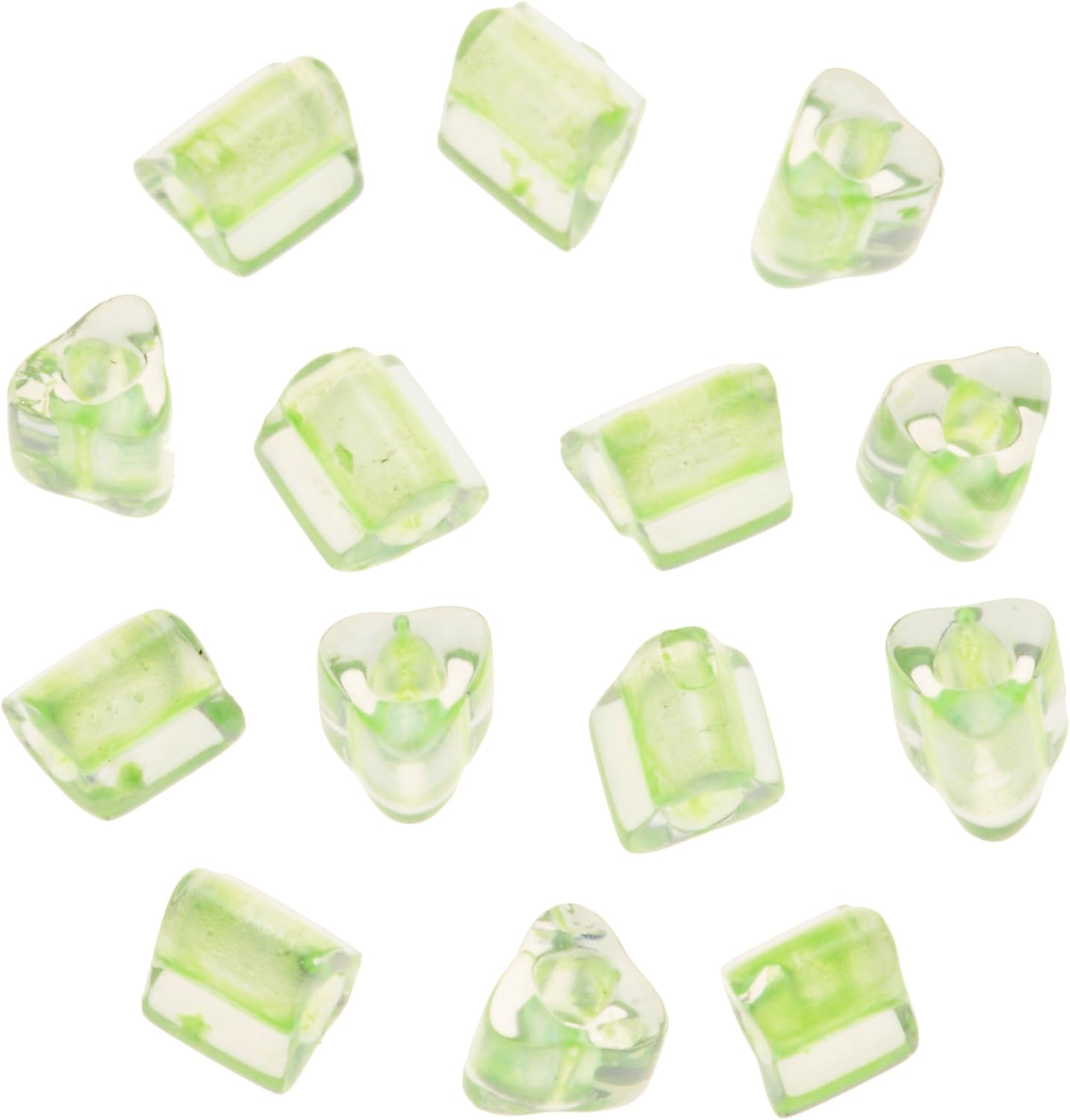 TOHO No.561F Triangular Medium Beads, α Rose Pack Beads, Outer Diameter Approx. 0.09 inches (2.2 mm), Approx. 0.2 oz (7 g)