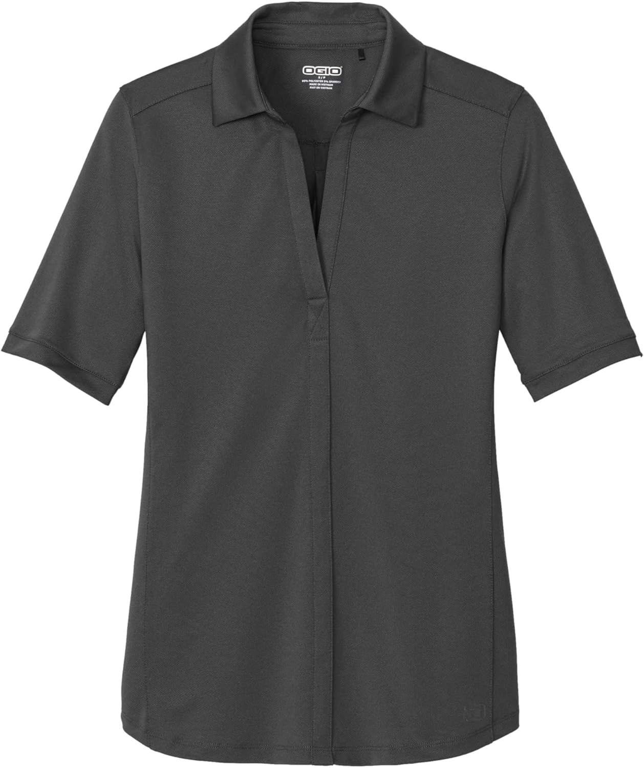 OGIO Women's Metro Polo | Moisture Wicking Polo Shirt, Collared Work Shirt, Athletic Golf Clothing