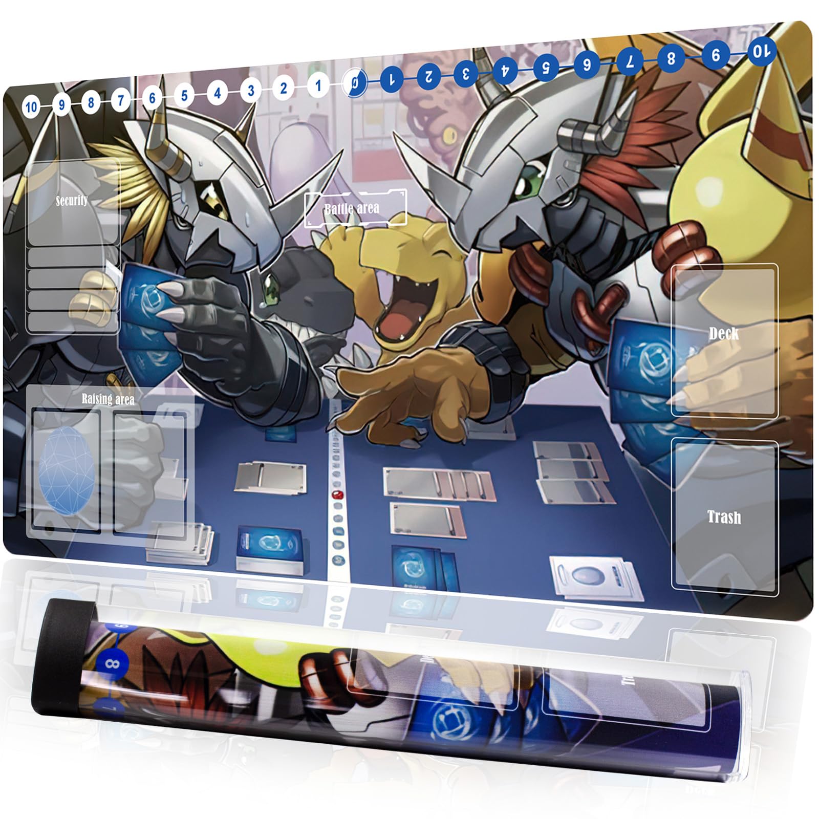 DTCG playmat Duel Mat Gaming Competition Pad Card Binder Deck 35x60CM 13.7x23.6in