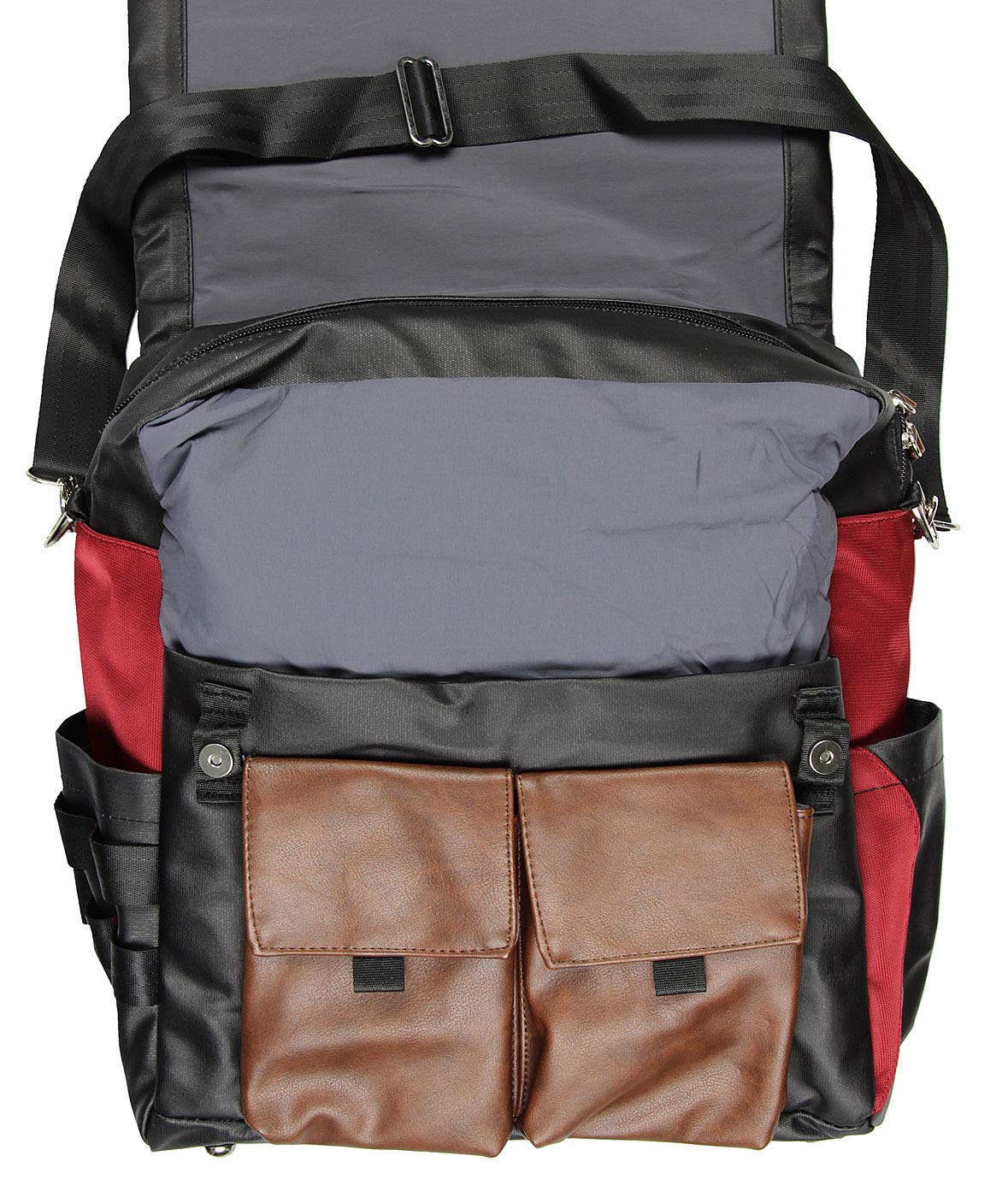 Backpack Marvel Deadpool Costume Inspired Utility Convertible Crossbody  Messenger Bag