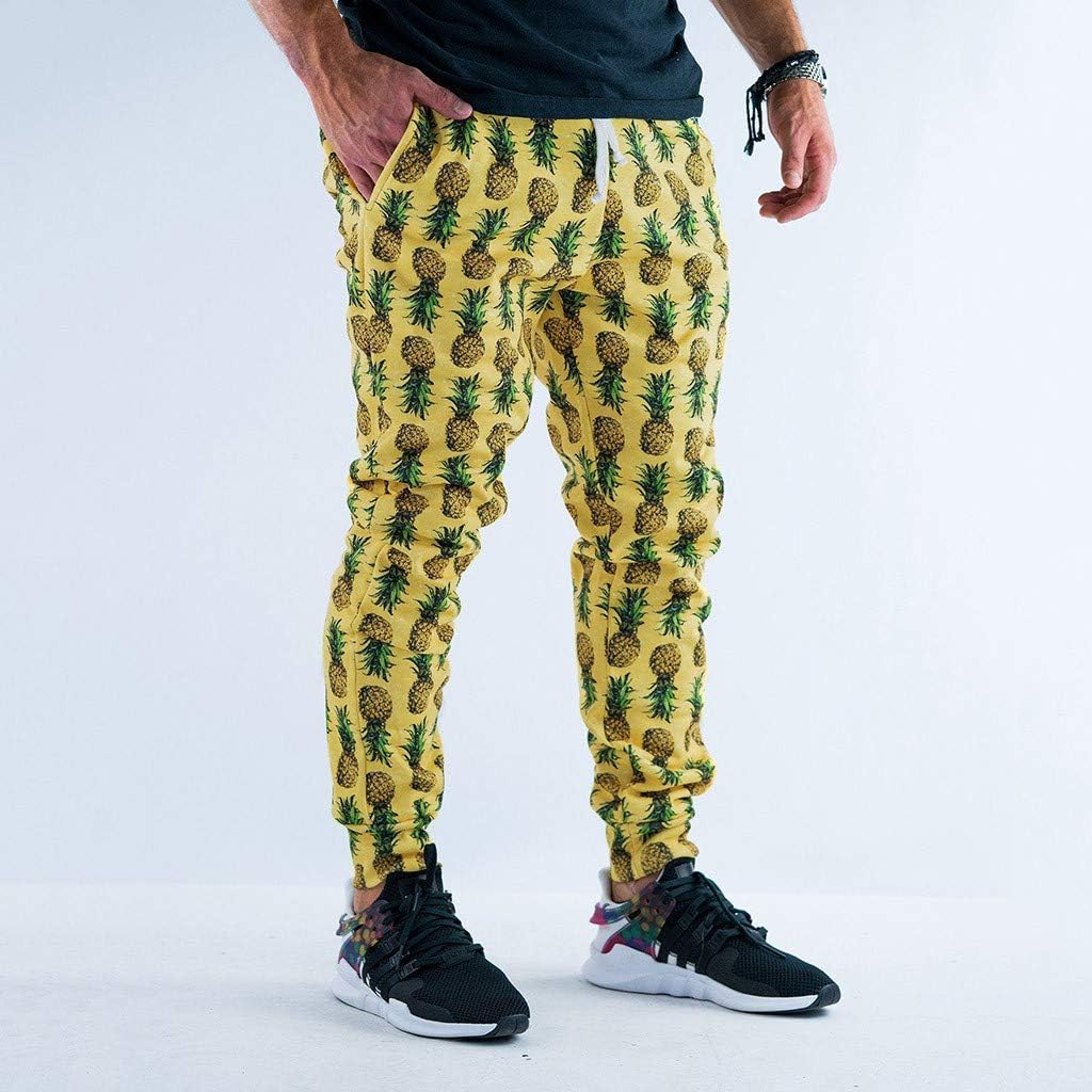 pineapple bootcut jogging bottoms