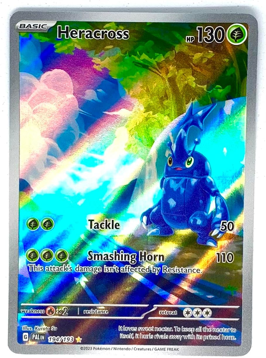 Pokemon - Heracross 194/193 - Paldea Evolved - Illustration Rare - Alternate Art Card