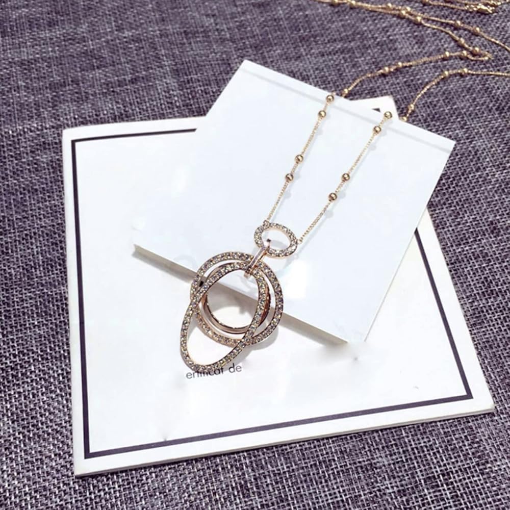 アクセサリー GARNI Ring Pendant Necklace 50cm Crockery Ring Pendant - M | GARNI ONLINE STORE