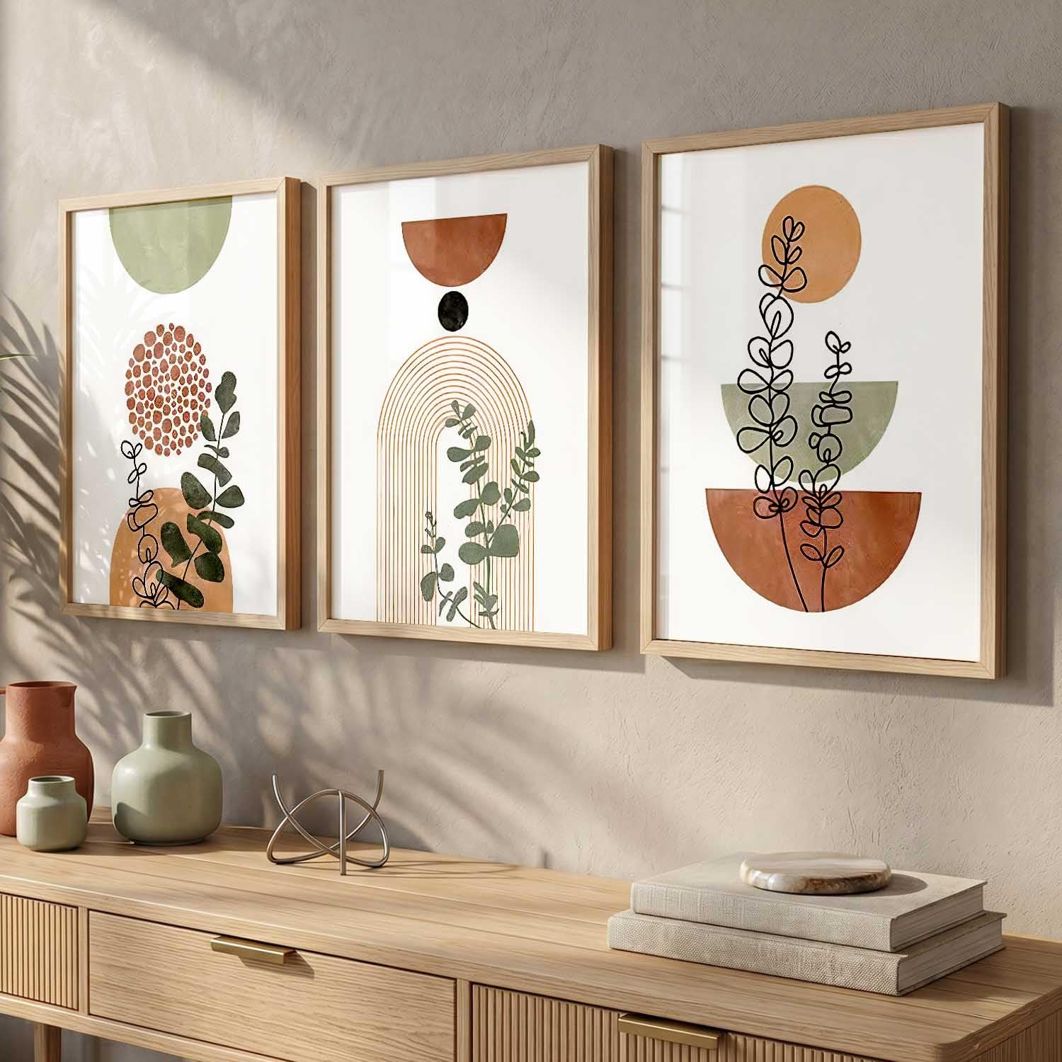 BOHO Wall Art Frames - Aesthetic Decor -17 BOHO Wall Art Frames - Aesthetic Decor -17