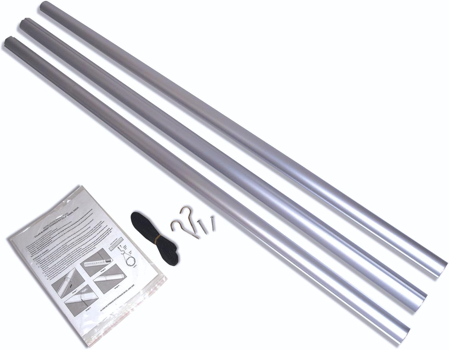 SWIMLINE HYDROTOOLS Aluminum In-Ground Pool Cross Pole Set