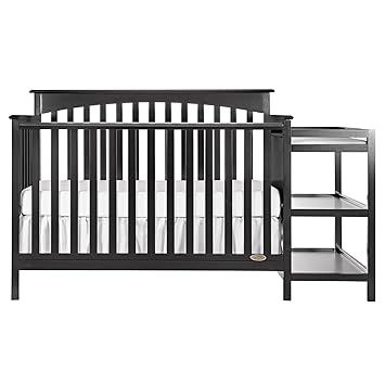 crib with changing table amazon
