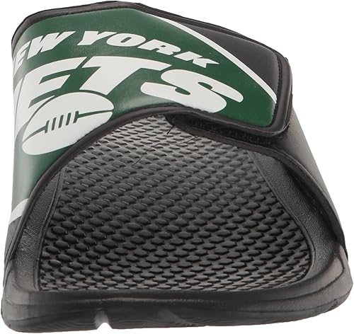 Miniatura 108 de FOCO mens NFL Team Cropped Big Logo Shower Sport Slide Flip Flop Sandals