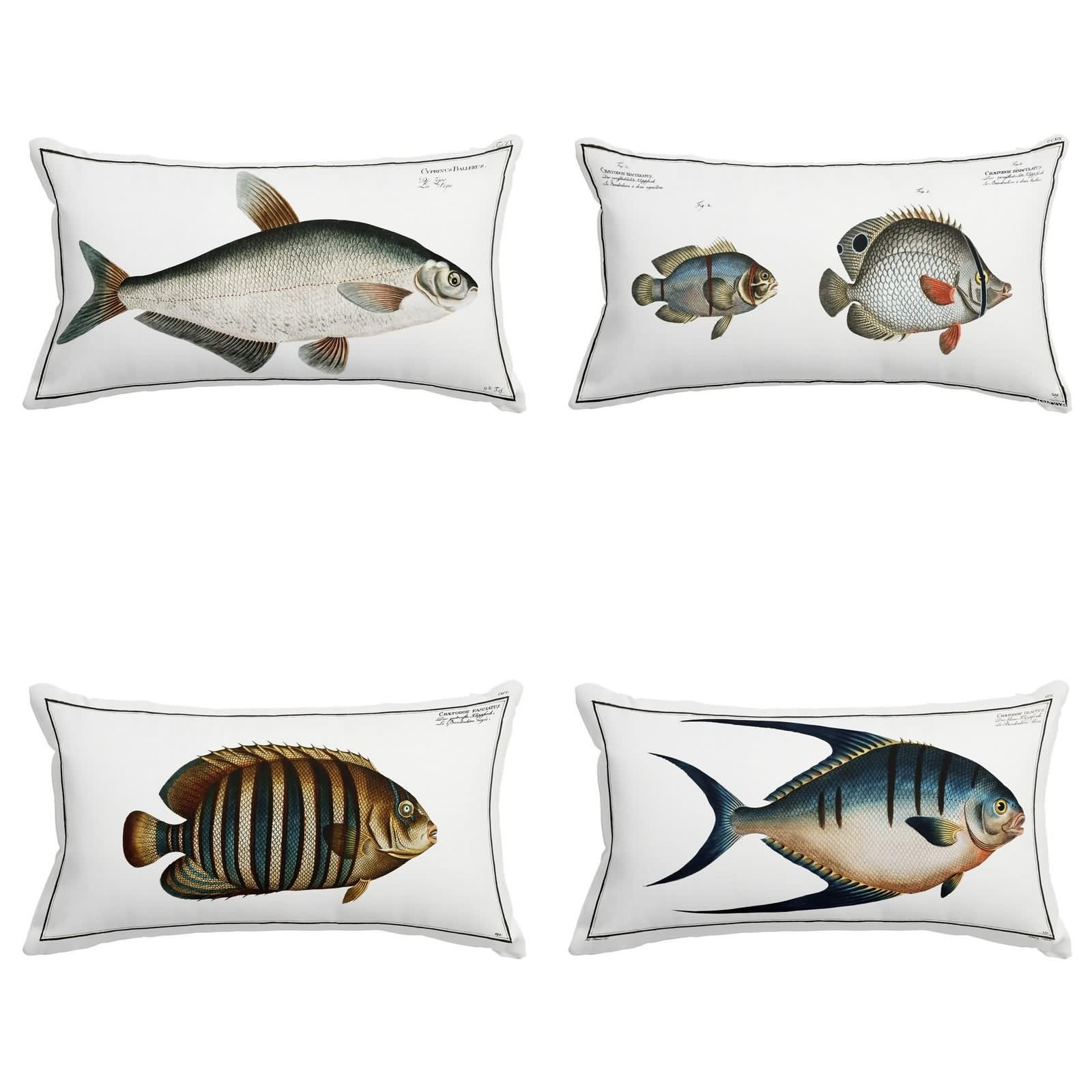 Coussin de canapé rectangulaire protégé des taches grâce à la housse waterproof en satin