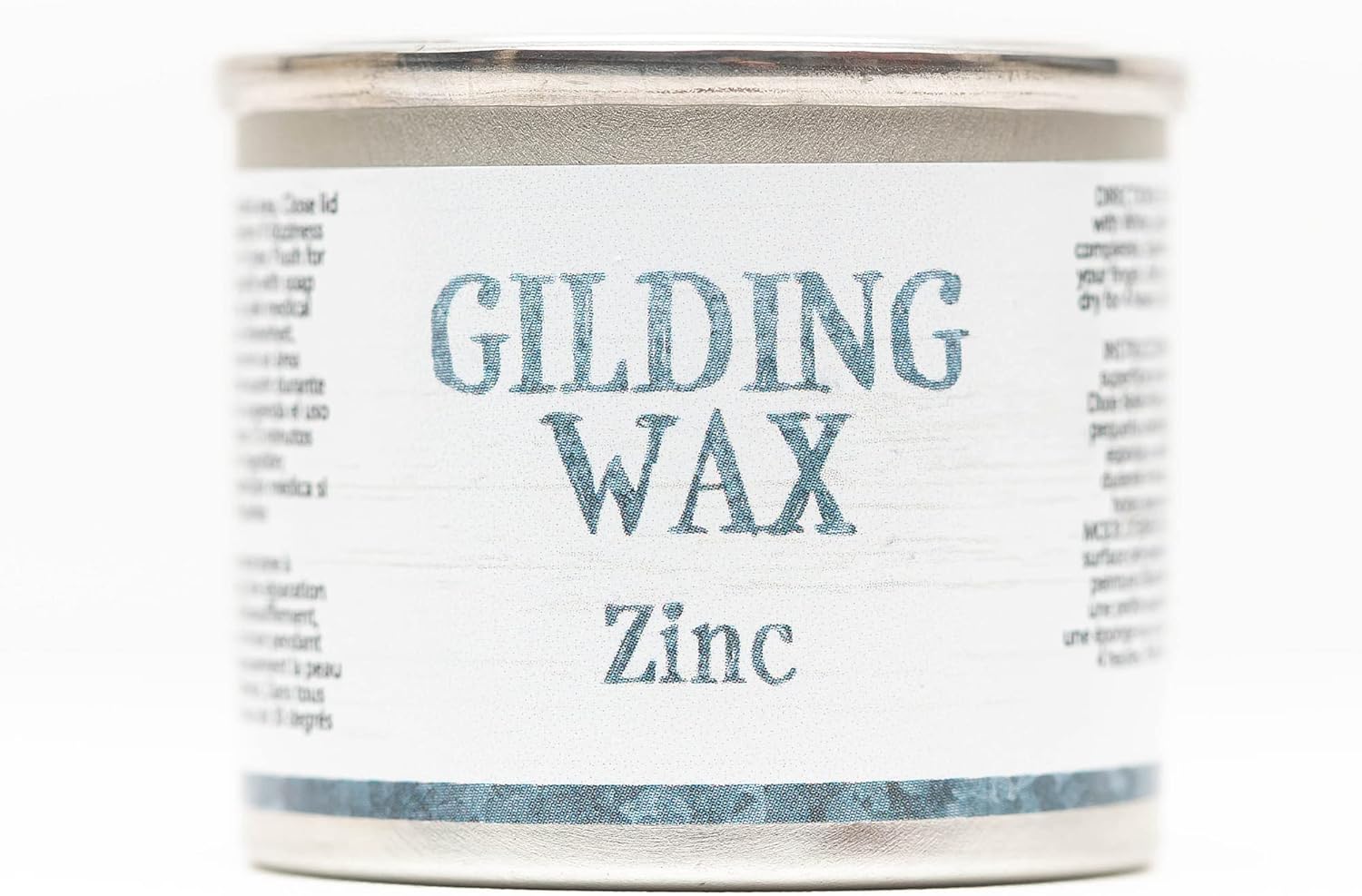 Dixie Belle Gilding Wax - Oil-Based Metallic Luxury Luster for Sheen, Shimmer on DIY Projects - Detail Enhancer for Furniture, Hardware, Wood
