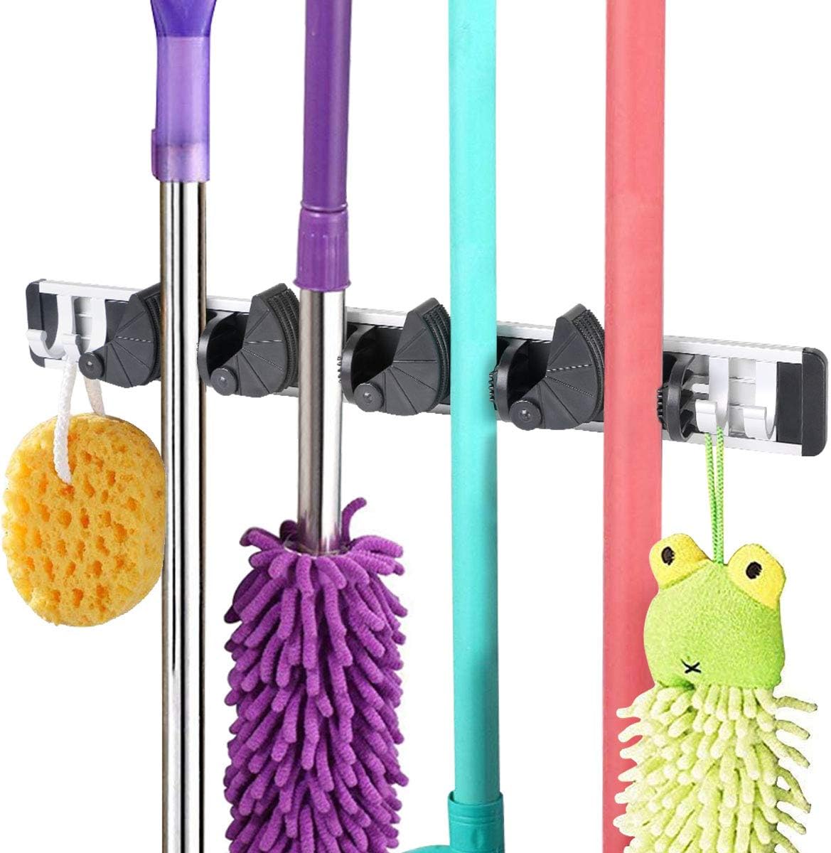 scopa e paletta per pavimenti in legno