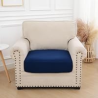 Vista 5 de hyha Fundas de cojín impermeables para sofá, fundas mágicas para sofá, lavables, fundas elásticas para cojín de asiento de sofá, fundas impermeables