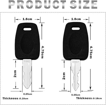 4PCS TSA007 TSA002 Master Luggage Keys