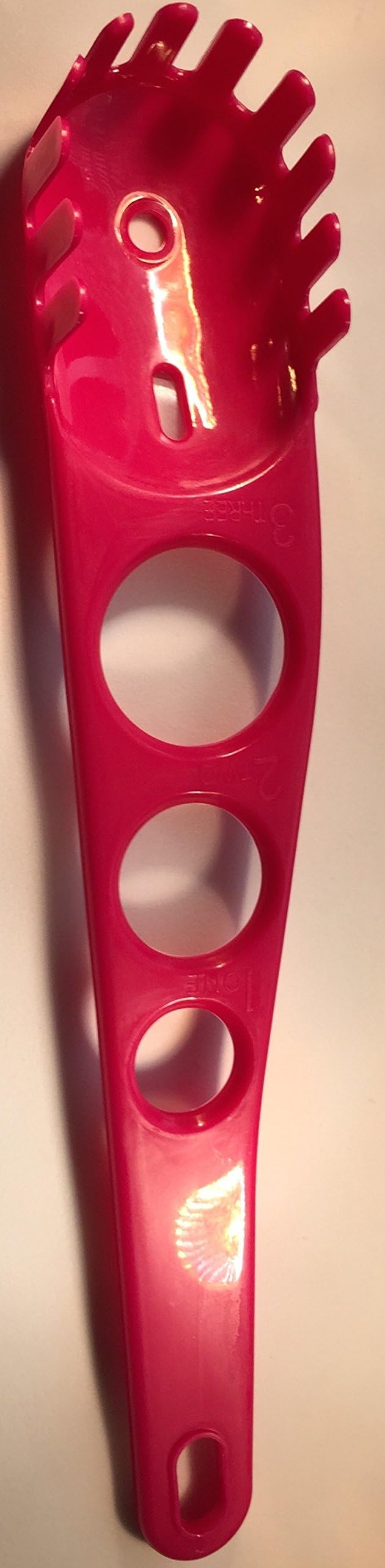 Pasta Server Spoon and Measure for Portion Control. Color Varies
