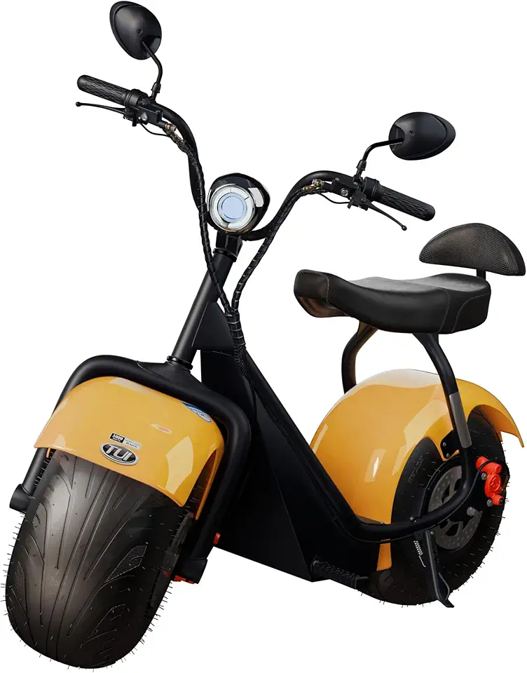 TUI MAIS - Equipamento Autopropelido Elétrico - 2 Lugares - 1000W (Amarelo)