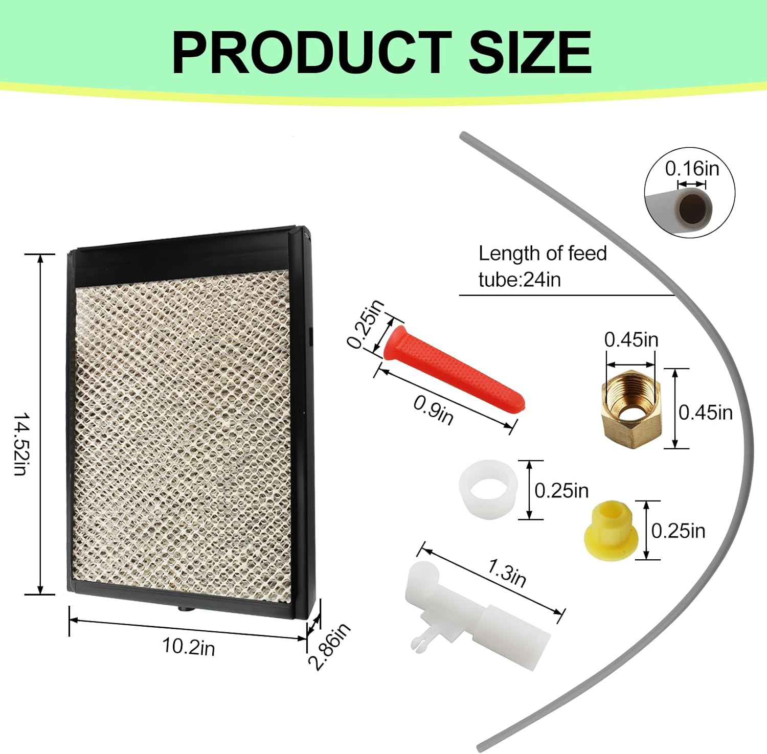 4750 Humidifier Maintenance Kit for AprilAire Whole-House Humidifier with Water Panel Model No. 35 Humidifier Fits Models: 700, 700A, 700M, 760, 760A, 768