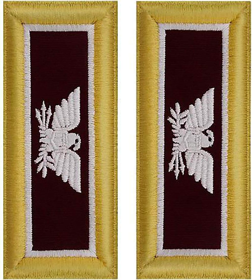 Uniform Accessories Unlimited Inc Army Officer Medical Shoulder Boards (Male, Colonel)