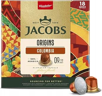 JACOBS Origins Colombia Kapsül Kahve, 18 Adet