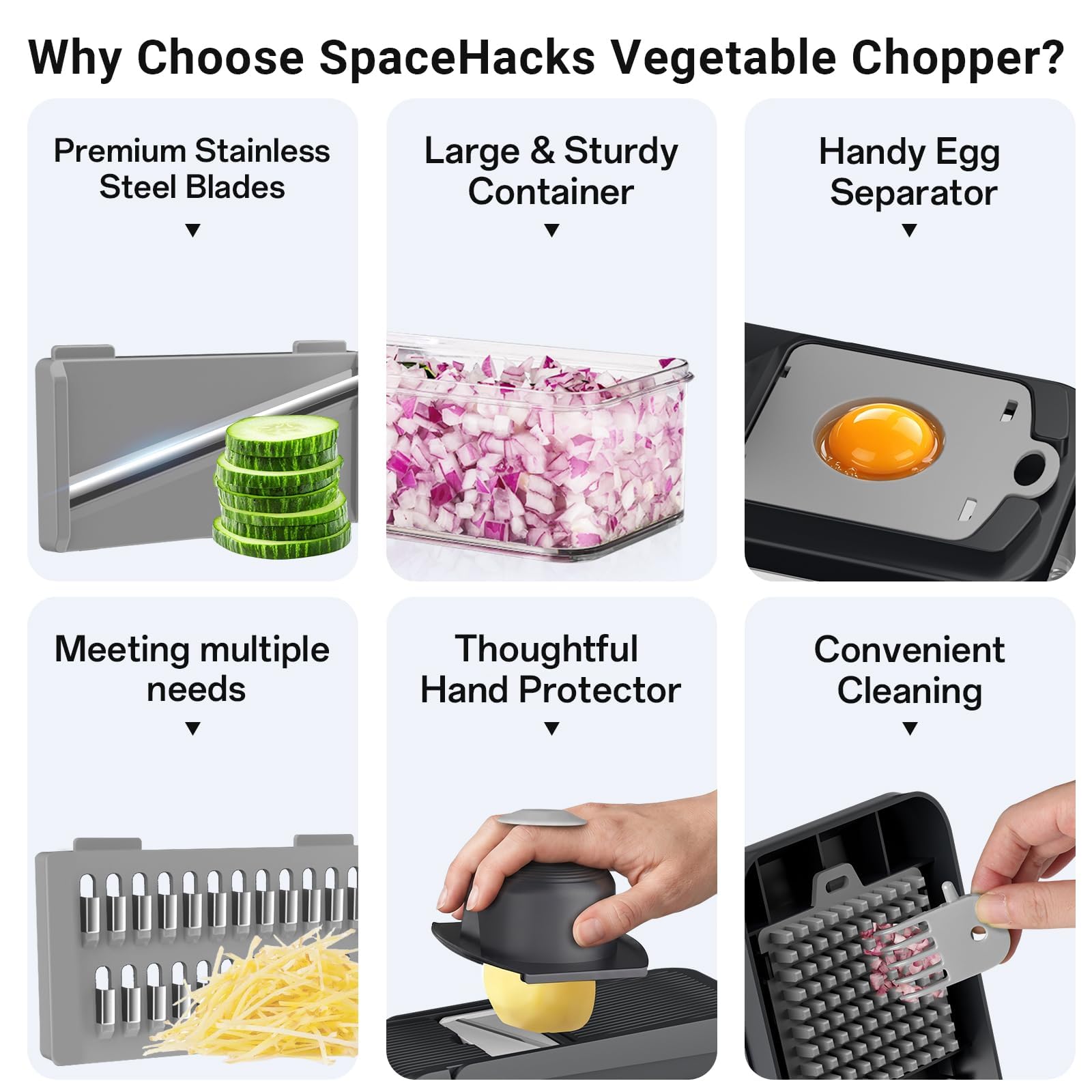 12-in-1 Vegetable Chopper - Save Time & Prep! -3 12-in-1 Vegetable Chopper - Save Time & Prep! -3