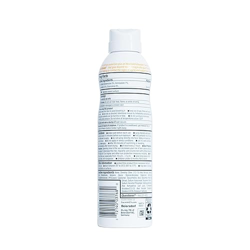 Miniatura 2 de Eucerin Spray de protección solar SPF 30 de hidratación avanzada, spray de loción de protección solar ligero, hipoalergénico, sin fragancia y sin