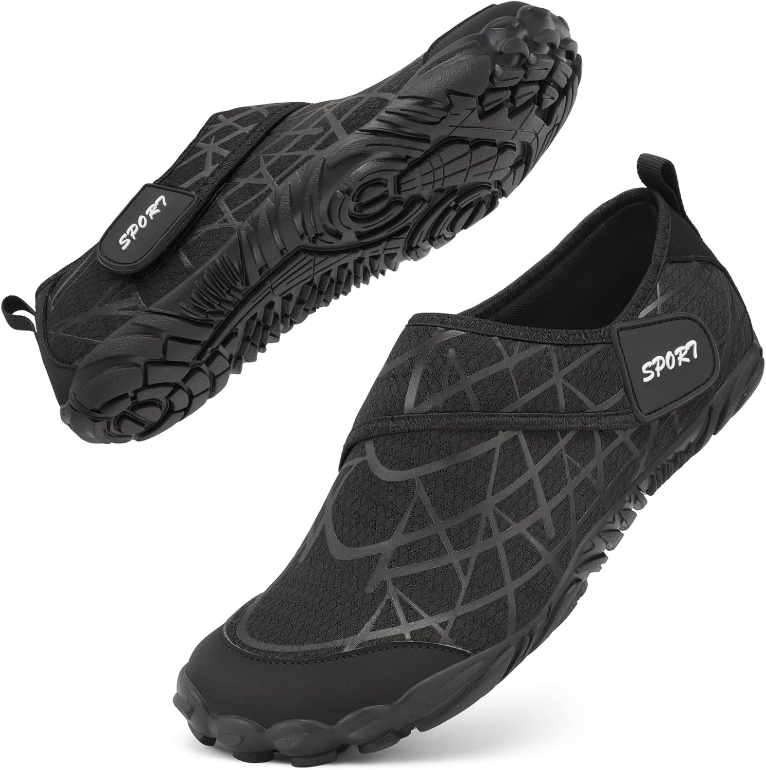 Barefoot Water Shoes Women Men Adult Hiking Swim Beach River Pool Hike Guarding Shoes Aqua Socks Protective Comfort Wide Toe Box Width Rock Climbing Vacation Outdoor 2026 New